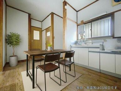 ※ＣＧ家具を配置したお部屋の画像です。