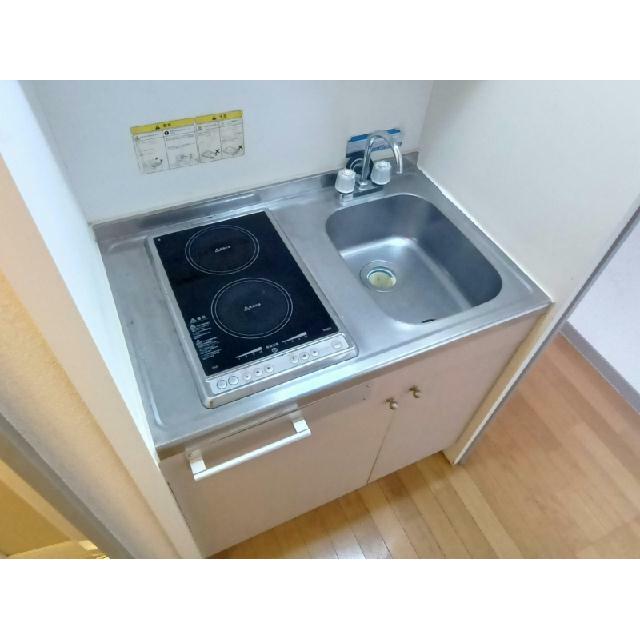 コンロは2口コンロです。