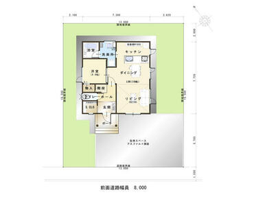 【配置図】駐車３～４台