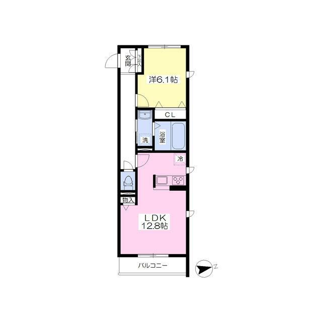 49.08平米　設備充実の１ＬＤＫ！