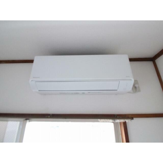 エアコンは新品です