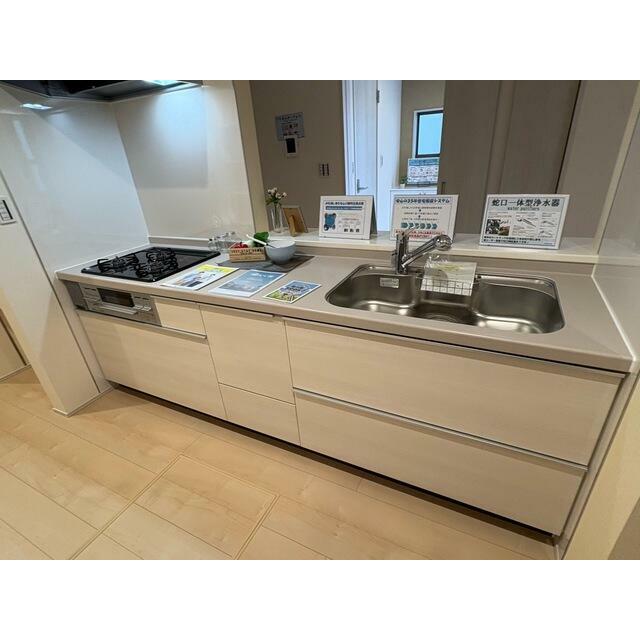 夕食を作りながら翌朝のお弁当の下ごしらえも楽勝（2号棟）