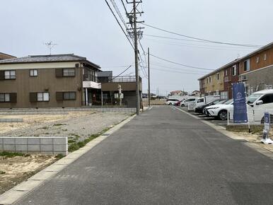 前面道路写真