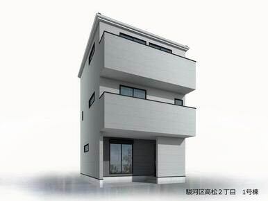 完成予想図（外観）