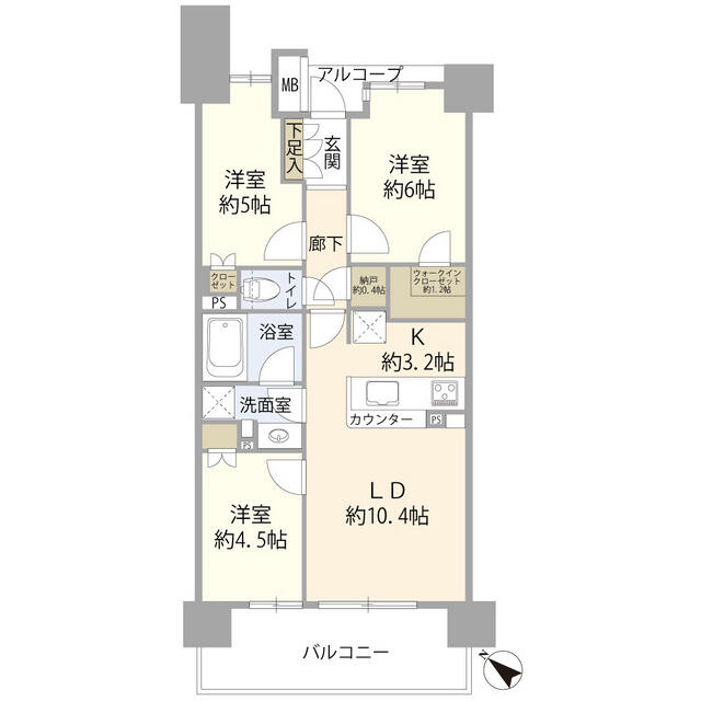 武蔵浦和スカイ＆ガーデンＤ棟