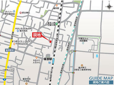 現地案内図