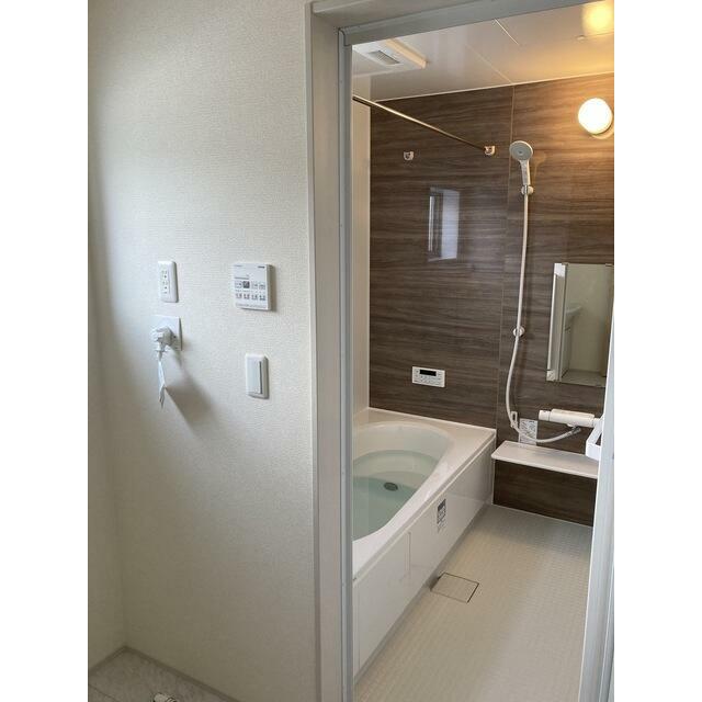 お風呂時間で身も心もリセット（1号棟）