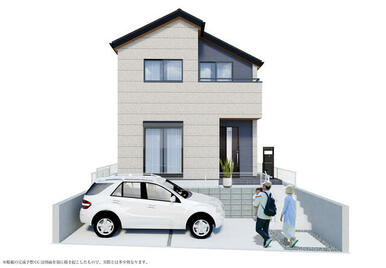 完成予想図（外観）