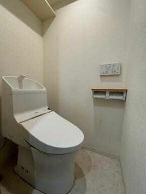 「トイレ」クリーニング済みのトイレです。