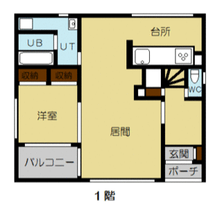 １階平面図