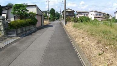 前面道路含む現地