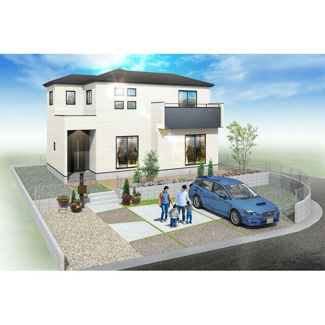 １号棟外観完成予想図