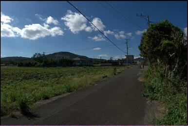 前面道路