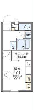 代表的な間取のため実際の間取とは異なる場合があります