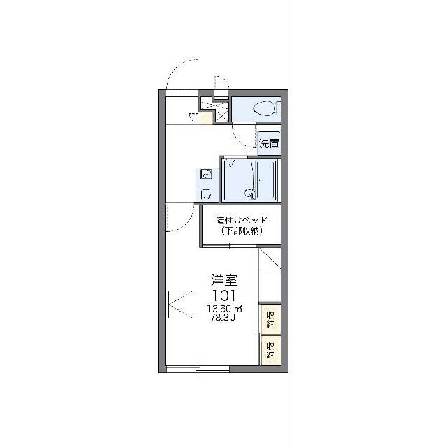 代表的な間取のため実際の間取とは異なる場合があります