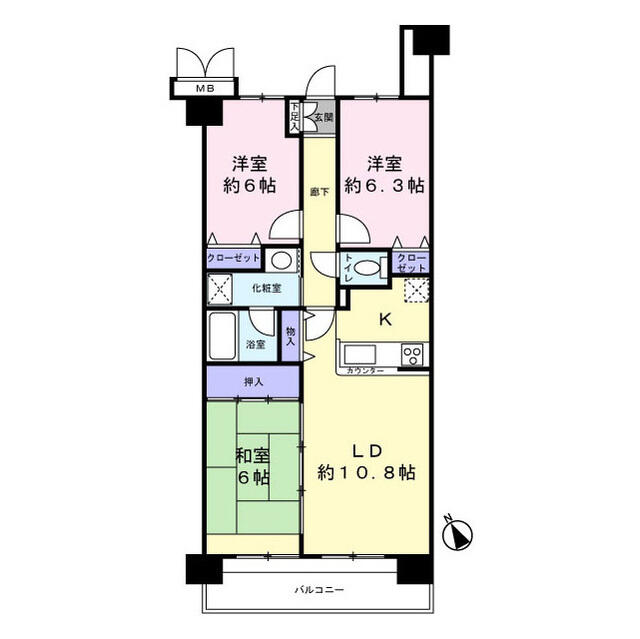 ダイアパレス・ライブシティ船橋