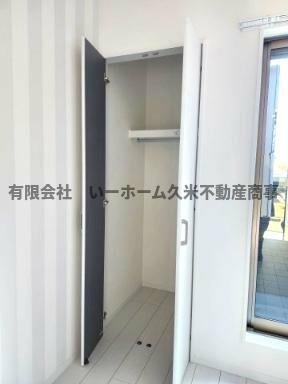 収納のためのスペースです