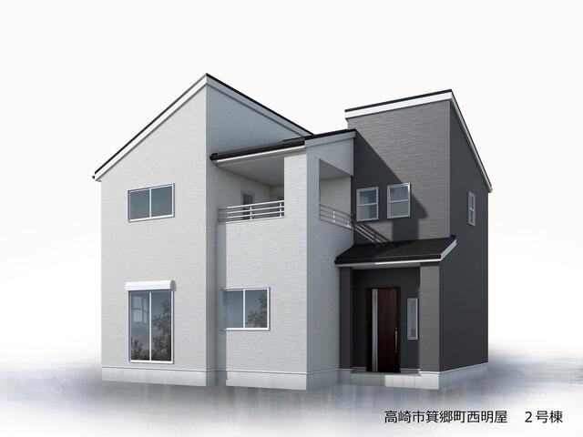 高崎市 箕郷町西明屋 2階建 4LDKの画像