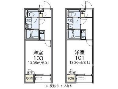代表的な間取のため実際の間取とは異なる場合があります