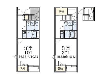 代表的な間取のため実際の間取とは異なる場合があります