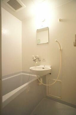 洗面台と浴槽です。