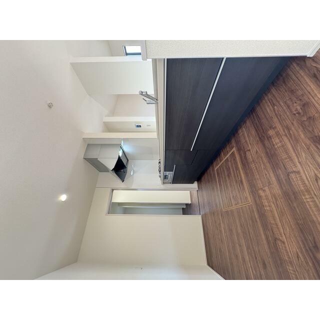 毎回の食事はもちろんバーカウンター的な使い方まで自在！（7号棟）