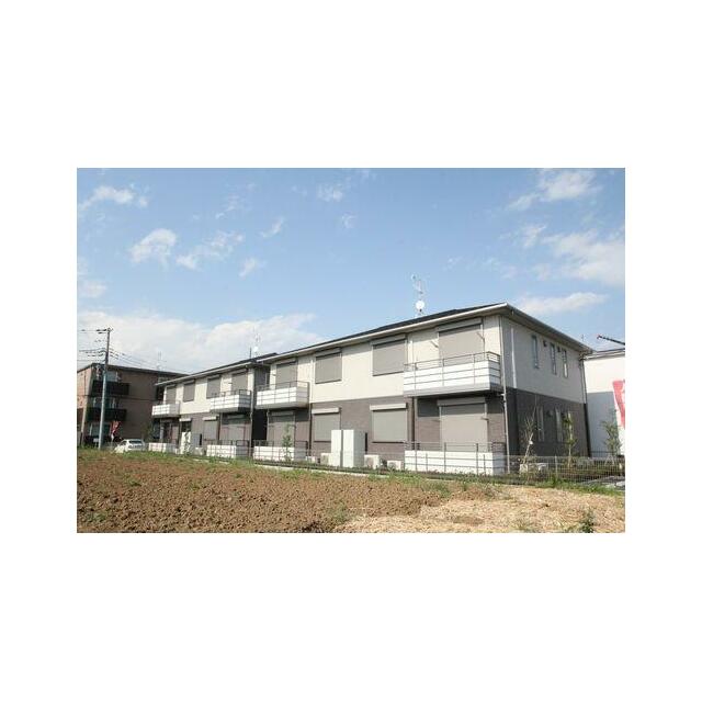 【外観】軽量鉄骨造２Ｆ建て