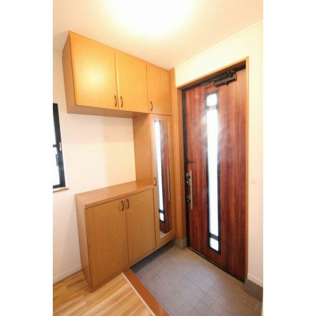 毎日通る玄関はこちらです