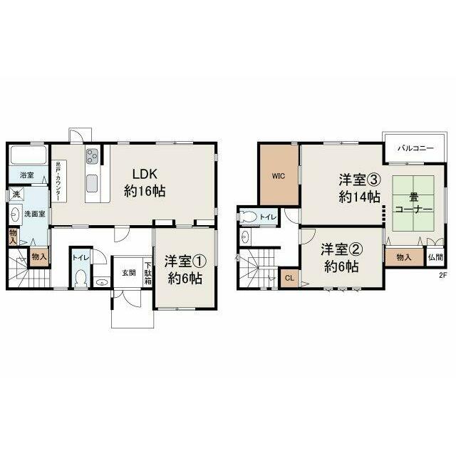現状でのお引渡し。定額リフォームパック（オプション）利用可。詳細はお問合せください。