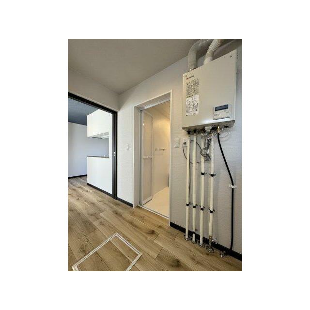 灯油ボイラーも新品交換済み。