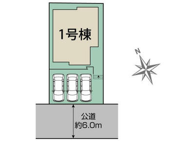 愛知郡東郷町清水3丁目1棟 区画図