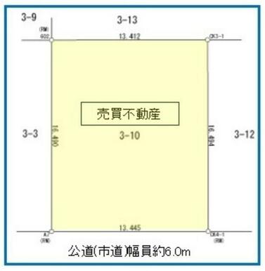 地積測量図・区画図