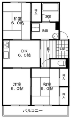 和→洋室に変更済み