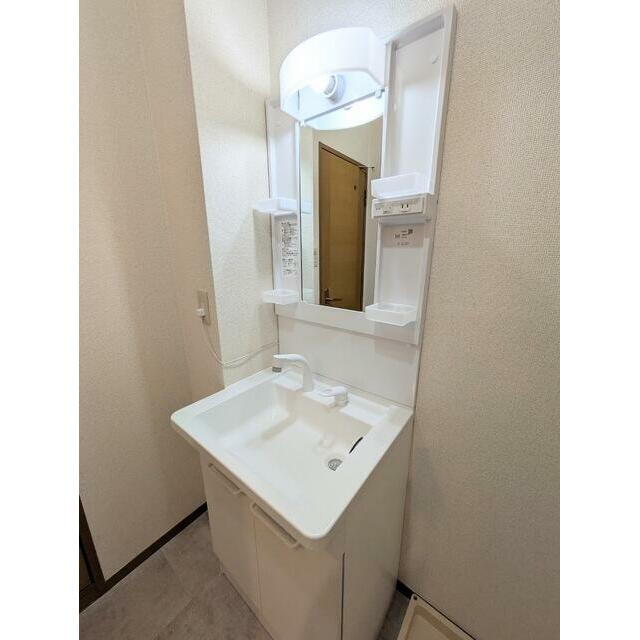 便利な独立洗面台