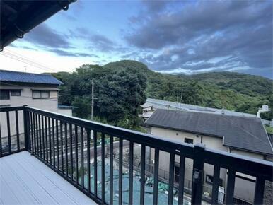 高台に立地しているので、眺望良好です