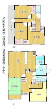 全居室は６帖以上とゆとりのある間取りです