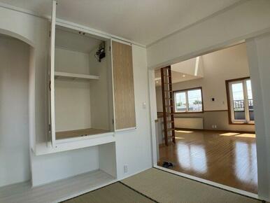 和室は小さなお子様のキッズスペースとしても重宝します♪