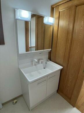 洗面第交換済み♪