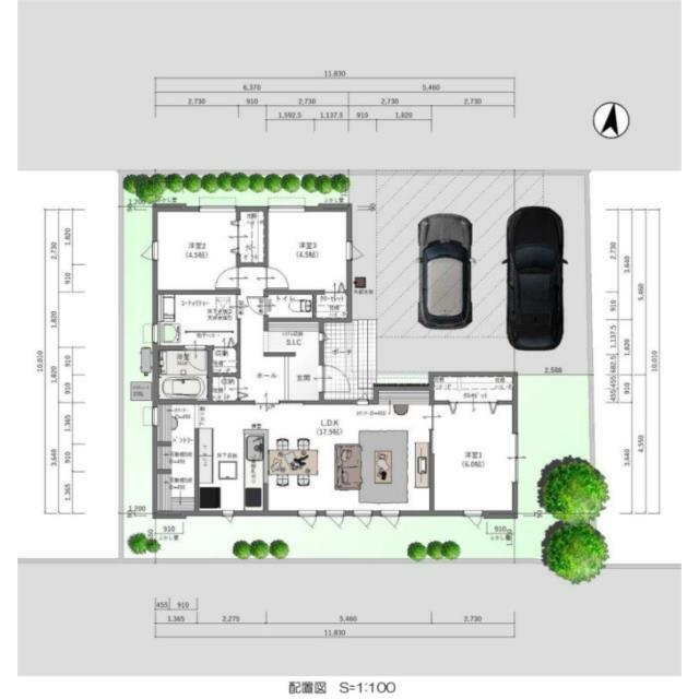 ワンフロアで生活が完結する平屋住宅。シューズクロークやパントリーなど、充実の収納で快適な毎日を。