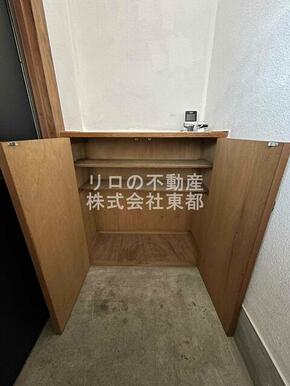 自慢のシューズを大切に、キレイに収納できます☆