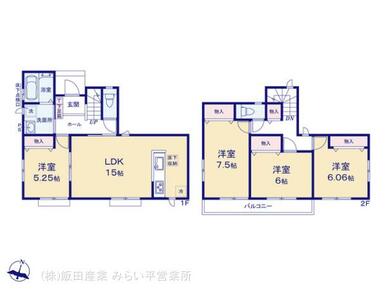 １号棟　間取り図