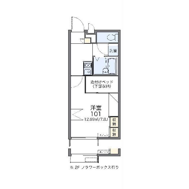 代表的な間取のため実際の間取とは異なる場合があります