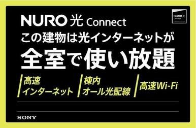 高速インターネットNURO光無料