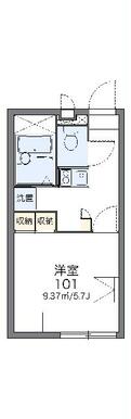 代表的な間取のため実際の間取とは異なる場合があります