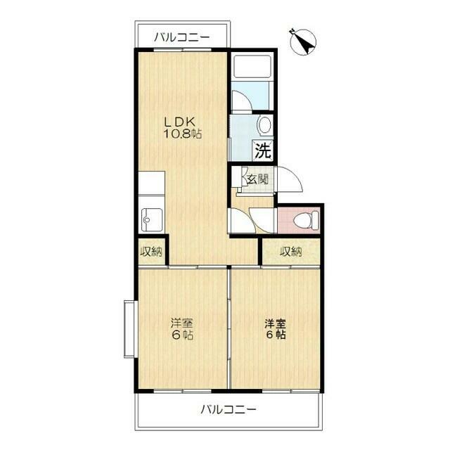 ★オール洋室で使いやすい間取りです★