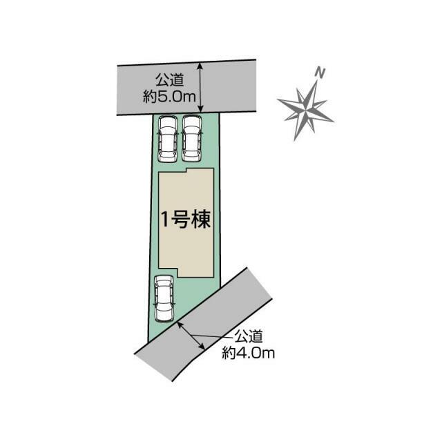 川越市小仙波町2丁目1棟 区画図