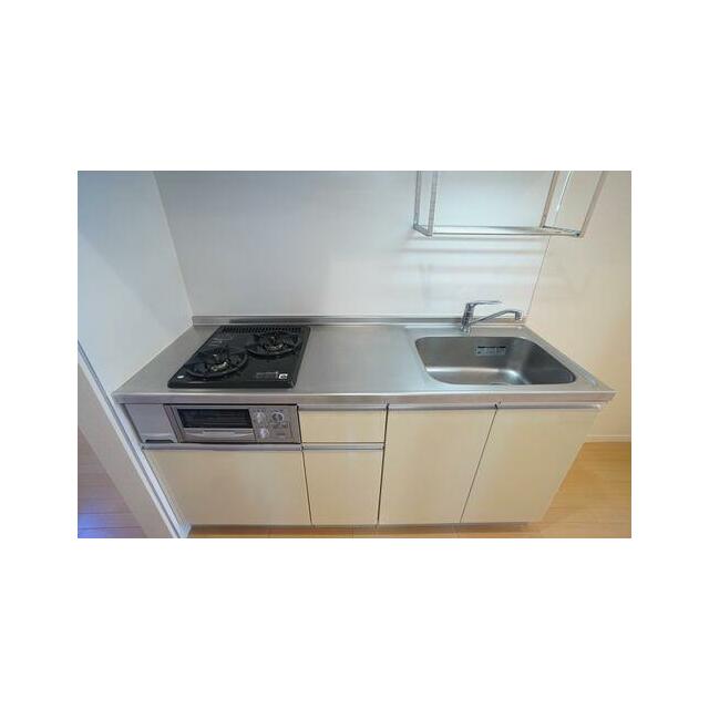 キッチンは２口ガスコンロでございます