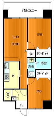 間取図です