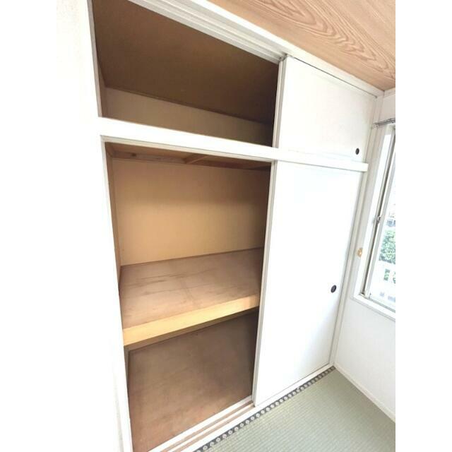 天袋もあり収納力あります。