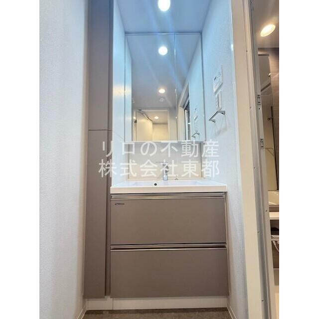 嬉しい洗面台は独立タイプ！